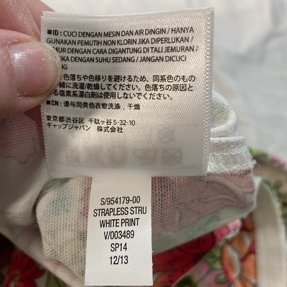 Strapless floral Old Navy dress - Picture 7 of 12